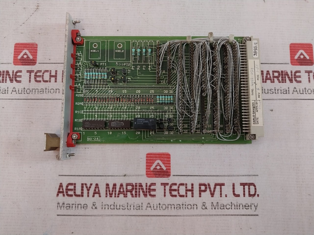 Carlo Gavazzi 4056-029 Printed Circuit Board Rev: B Mod 4056