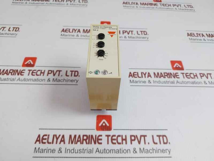 Carlo Gavazzi 50/60Hz Delay On Operate Time Relay 5084166D23