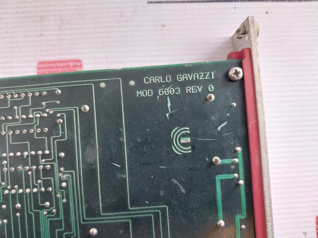 Carlo Gavazzi 6003 Circuit Board 91.6.003.D4