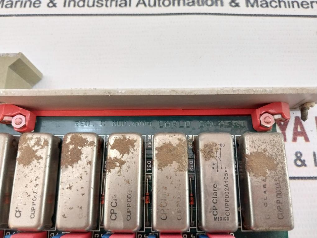 Carlo Gavazzi 6004-000 Printed Circuit Board Rev C,D