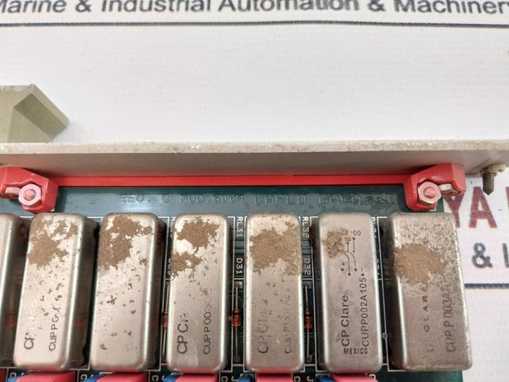 Carlo Gavazzi 6004-000 Printed Circuit Board Rev C,D