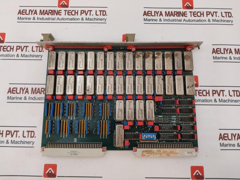 Carlo Gavazzi 6004-000 Printed Circuit Board Rev C,D