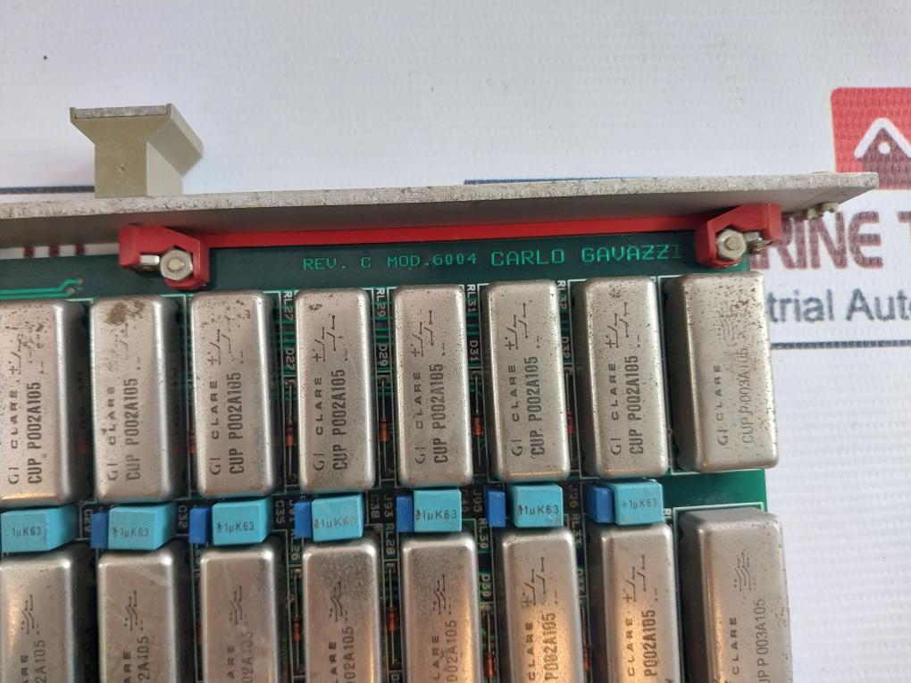 Carlo Gavazzi 91.6.004.000 Circuit Board Rev C