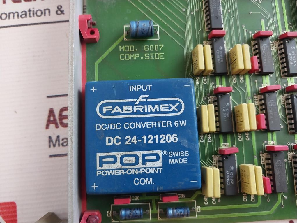 Carlo Gavazzi 91.6.007.000 Printed Circuit Board