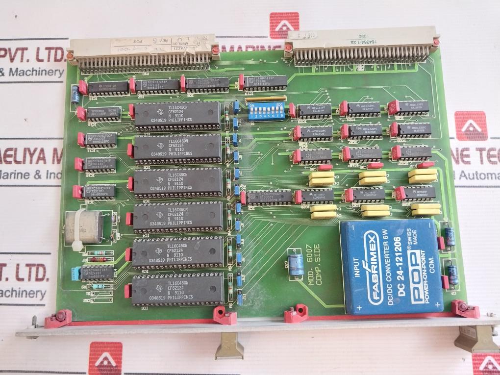 Carlo Gavazzi 91.6.007.000 Printed Circuit Board