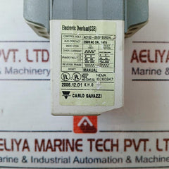 Carlo Gavazzi Cge22-3Sr Electronic Overload Relay 0-30S