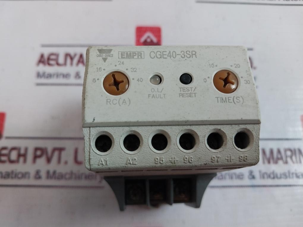 Carlo Gavazzi Cge40-3Sr Electronic Overload