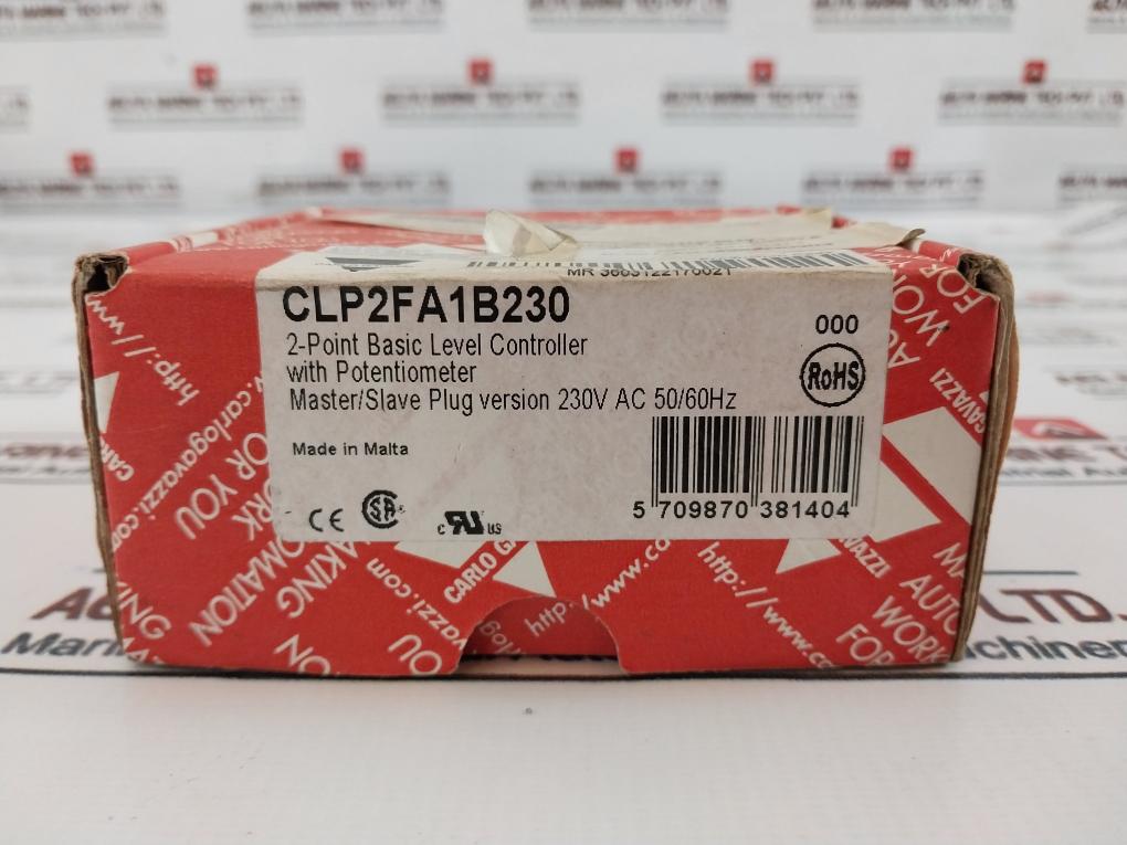 Carlo Gavazzi Clp2fa1b230 Level Sensors, 230v Ac, Master/slave, 2-point Basic