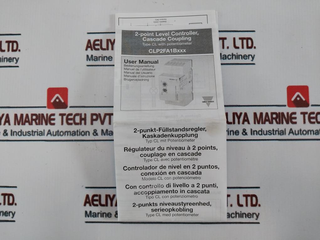 Carlo Gavazzi Clp2fa1b230 Level Sensors, 230v Ac, Master/slave, 2-point Basic