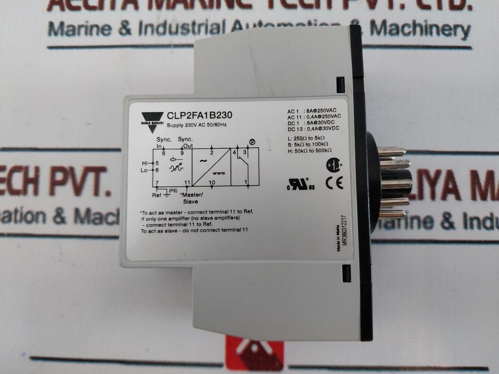 Carlo Gavazzi Clp2fa1b230 Level Sensors, 230v Ac, Master/slave, 2-point Basic