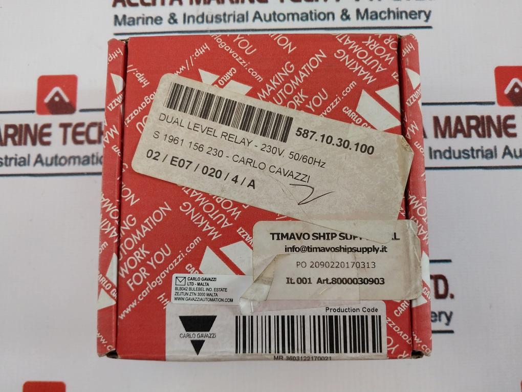 Carlo Gavazzi Clp2fa1b230 Level Sensors, 230v Ac, Master/slave, 2-point Basic