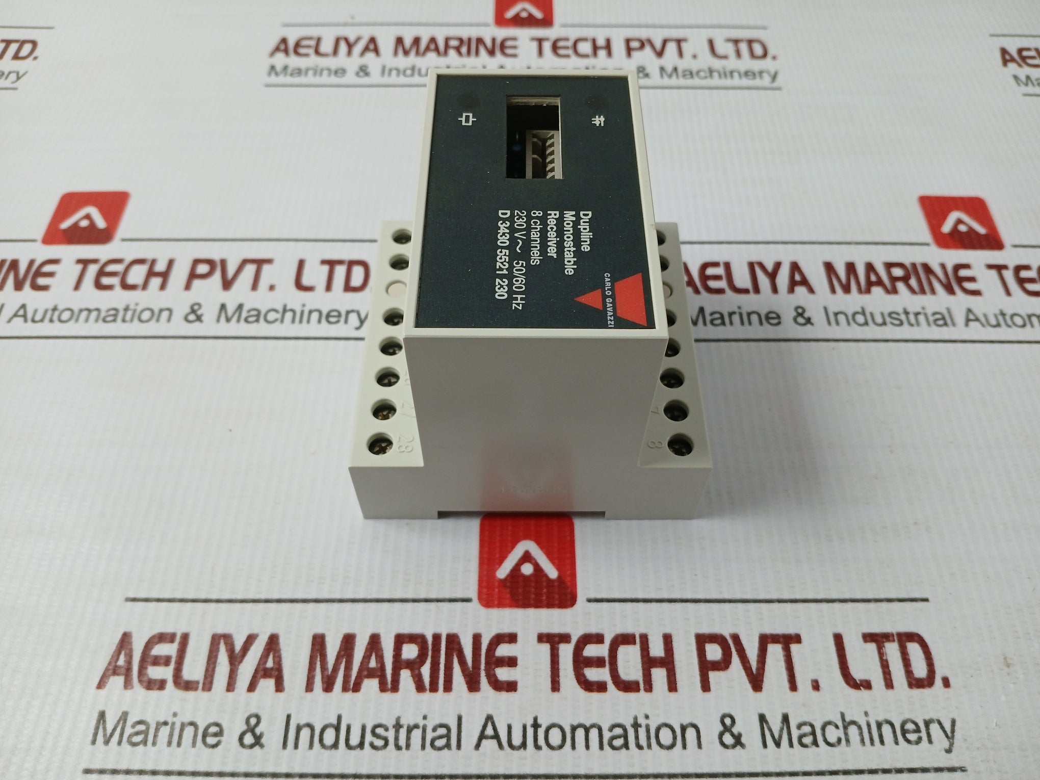 8-channel Monostable Receiver 230V Ac 50/60 Hz Carlo Gavazzi  D 3430 5521 230