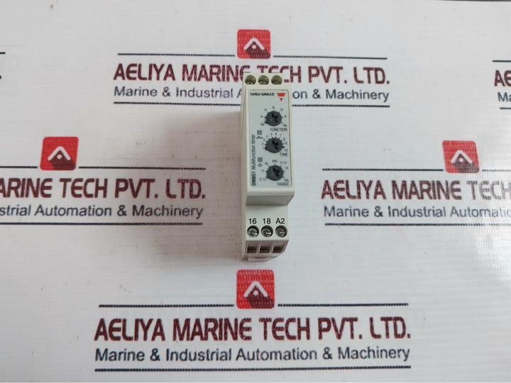 Carlo Gavazzi Dmb51Cm24 Multifunction Timer 0.1S-10H, 24-240 Vac, 50-60Hz