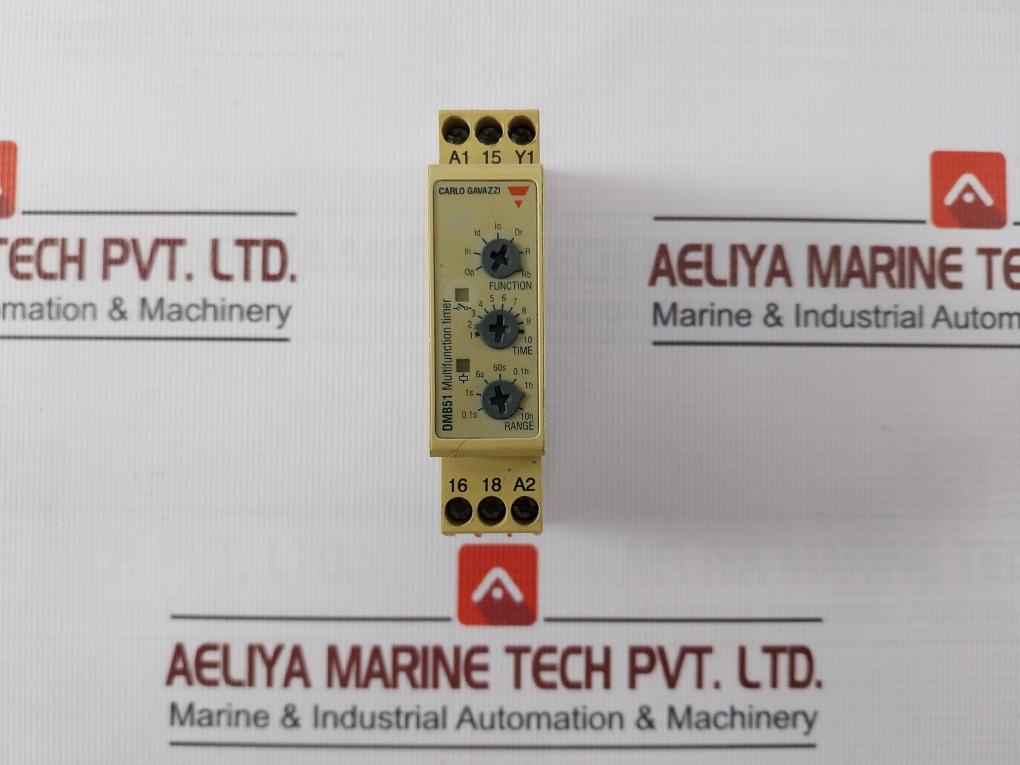 Carlo Gavazzi Dmb51Cm24 Multifunction Timer 1-10 0.1S-10H 24-240Vac 50-60Hz Ip20