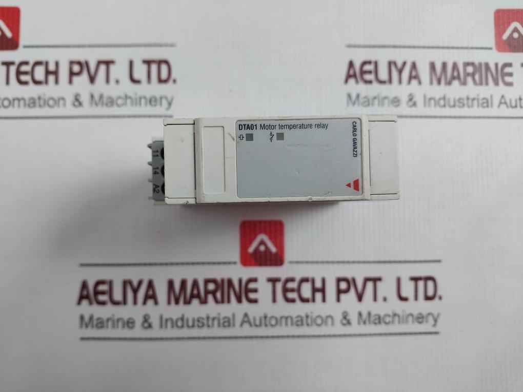 Carlo Gavazzi Dta01C230 Motor Temperature Relay 240V 8A 1/2Hp Dta01