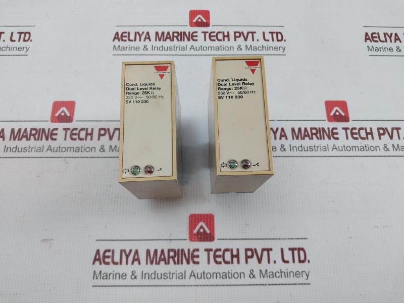 Carlo Gavazzi Dual Level Relay 230V-50/60 Hz Sv 110 230