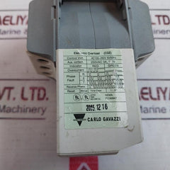 Carlo Gavazzi Empr Cge22-3Sr Electronic Overload Relay 0-30S