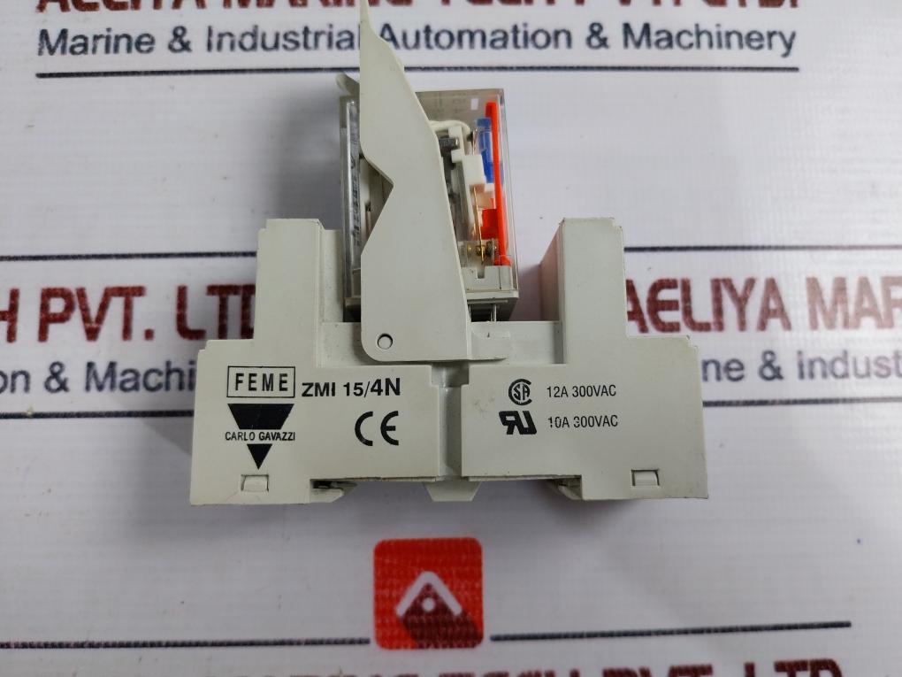 Carlo Gavazzi Rmi A 4 5 Relay Socket 12a 300vac