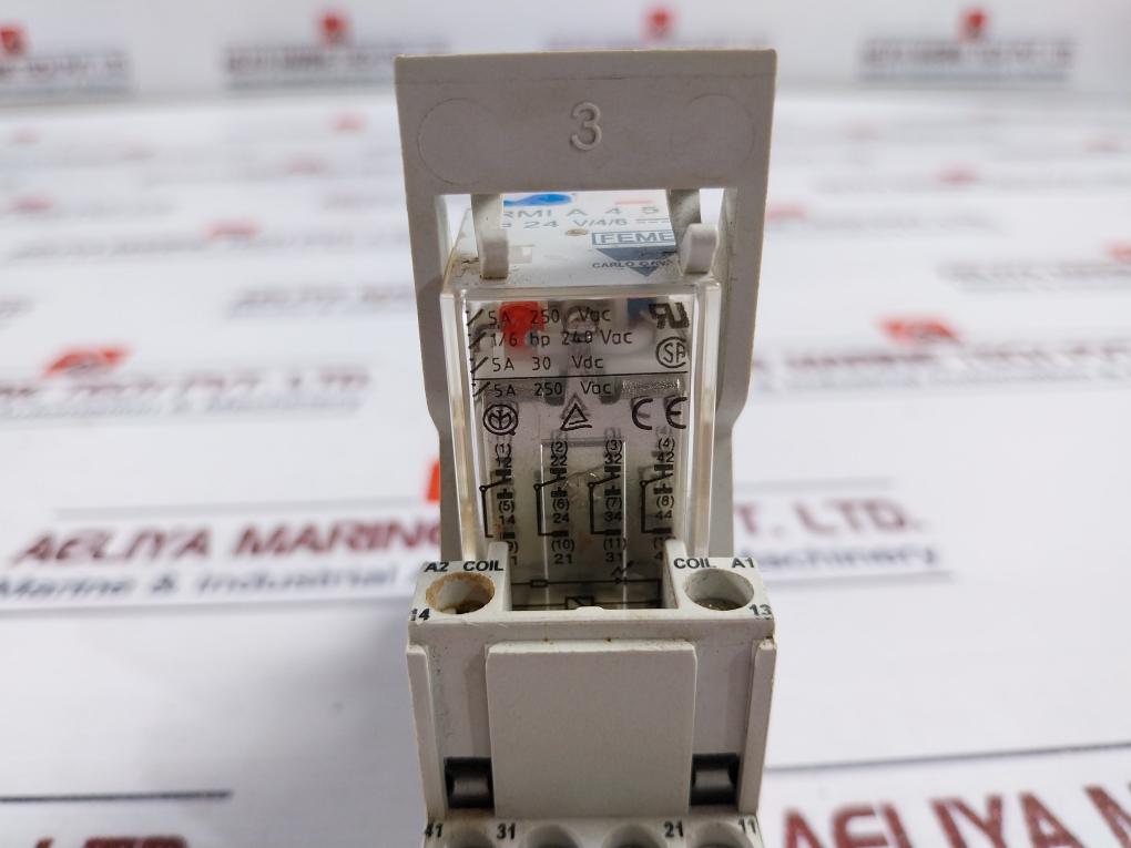 Carlo Gavazzi Rmi A 4 5 Relay Socket 12a 300vac