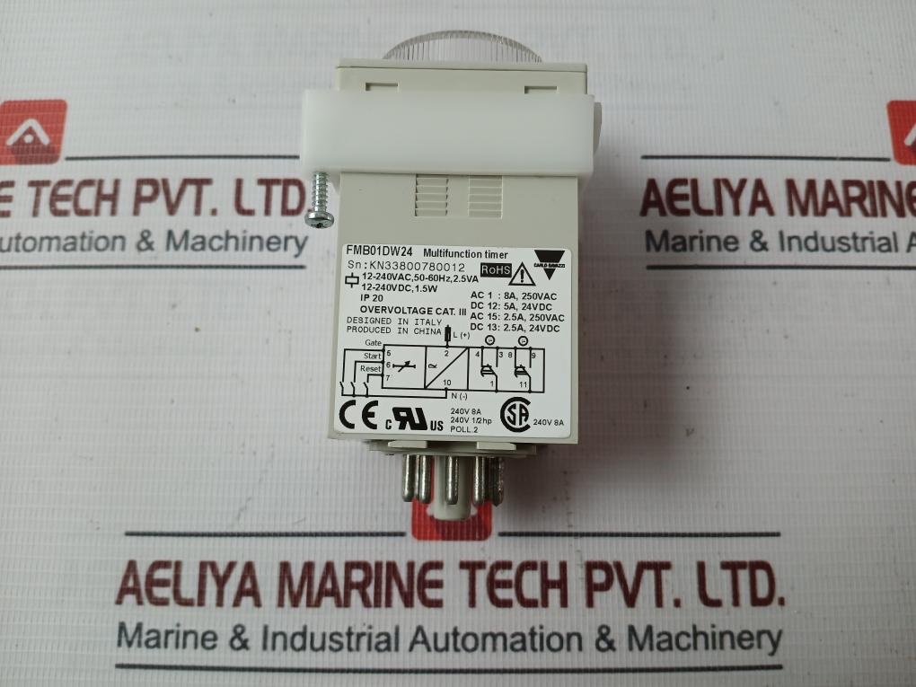 Carlo Gavazzi Fmb01Dw24 Multifunction Timer Module Ip20