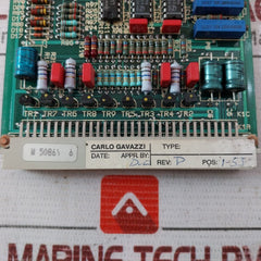 Carlo Gavazzi / Lips Bv 4051 Printed Circuit Board 60807-068 Rev: D