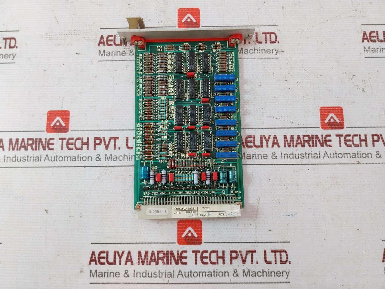 Carlo Gavazzi / Lips Bv 4051 Printed Circuit Board 60807-068 Rev: D