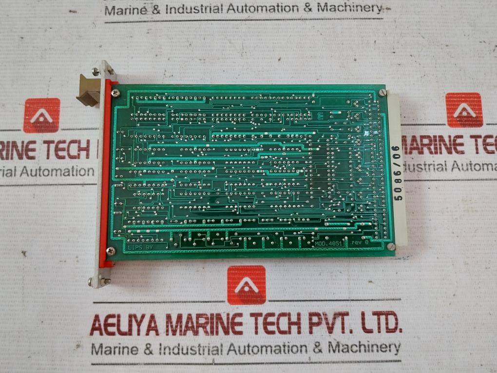 Carlo Gavazzi / Lips Bv 4051 Printed Circuit Board 60807-068 Rev: D