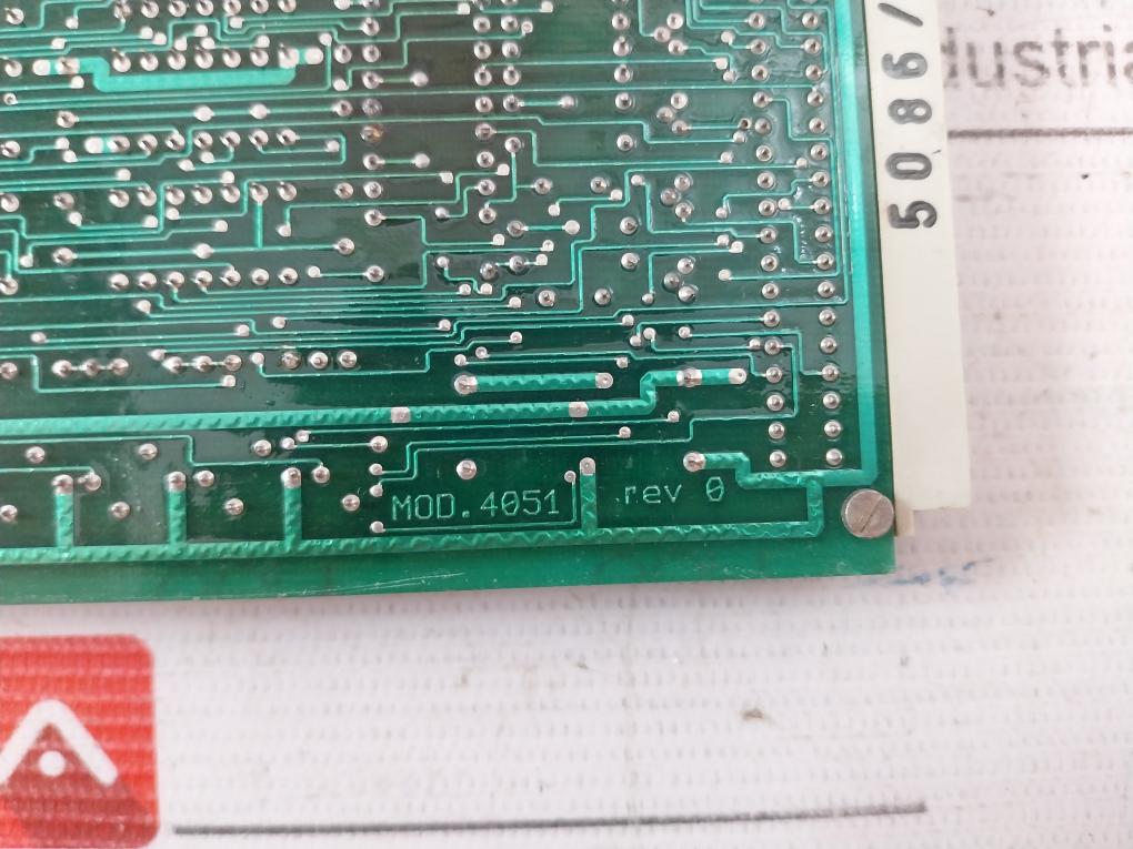 Carlo Gavazzi / Lips Bv 4051 Printed Circuit Board 60807-068 Rev: D