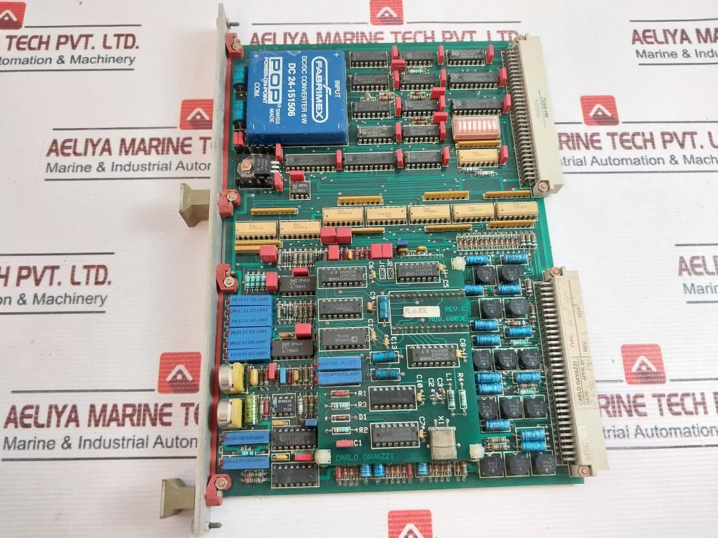 Carlo Gavazzi Mod6018 Pcb Card
