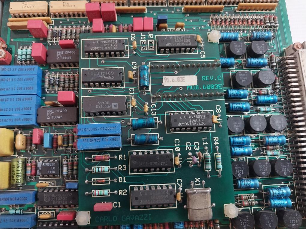 Carlo Gavazzi Mod6018 Pcb Card
