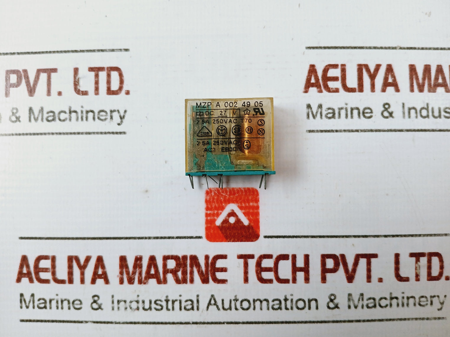 Carlo Gavazzi Mzp A 002 49 05 Relay Coil Dc 27 V 5A 250Vac Ac1 Eb30