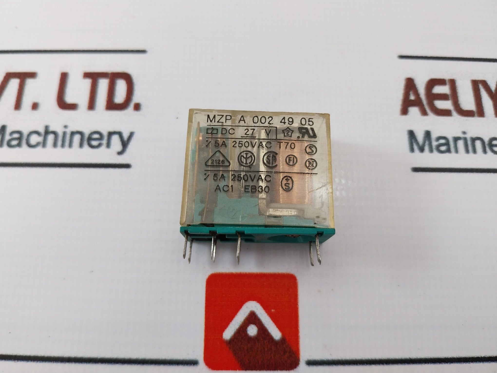 Carlo Gavazzi Mzp A 002 49 05 Relay With Zd 50 Base