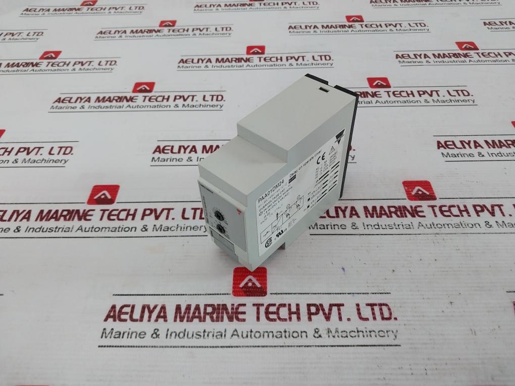 Carlo Gavazzi Paa01Dm24 Time Delay Relay 4-240 Vac/Dc 50-60Hz 240V 8A