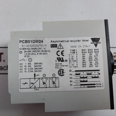 Carlo Gavazzi Pcb01Dm24 Asymmetrical Recycler Timer 24-240 Vac/Dc 50-60Hz Ip20