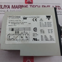 Carlo Gavazzi Ppc01Dm48 3-phase Monitoring Relay 0.1-30S