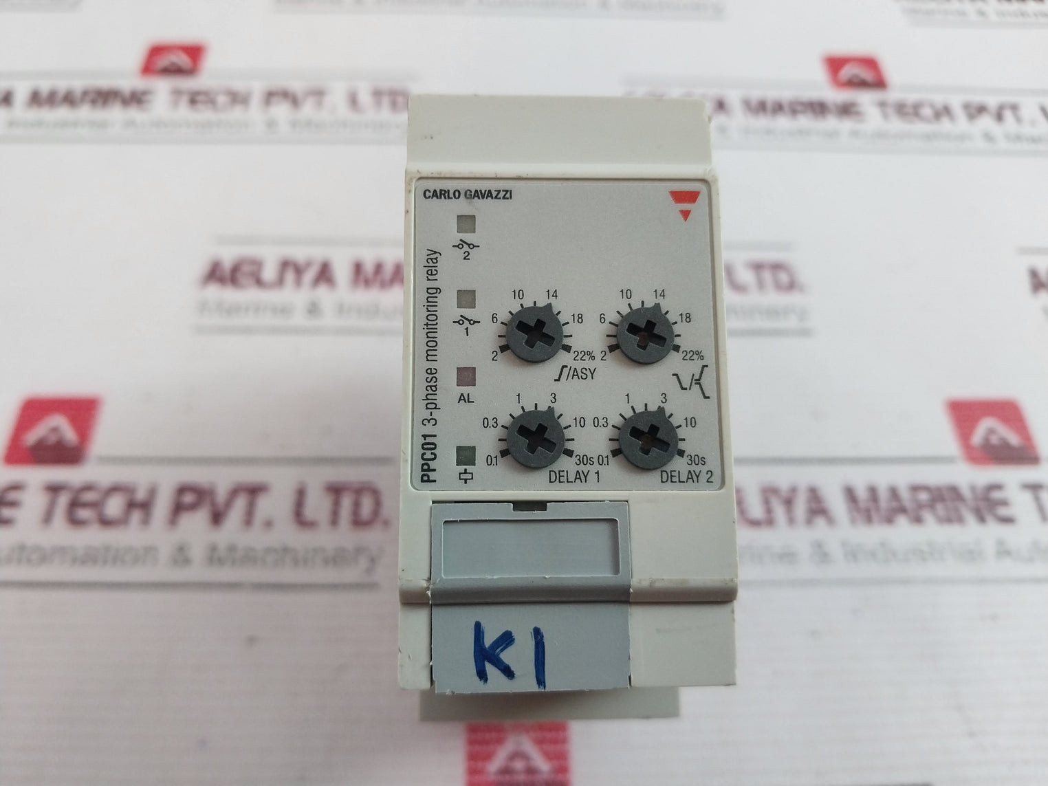 Carlo Gavazzi Ppc01Dm48 3-phase Monitoring Relay 0.1-30S