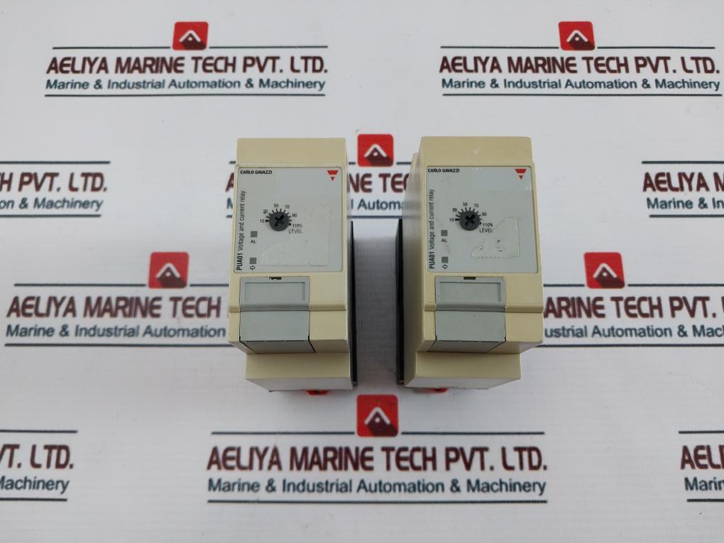 Carlo Gavazzi Pua01Cb23500V Voltage And Current Relay With Ruzc3M Base