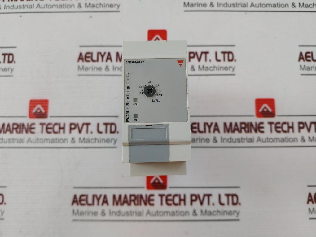 Carlo Gavazzi Pwa01Cm485A 3-phase Load Guard Relay 8A 400Vac/ 50Hz