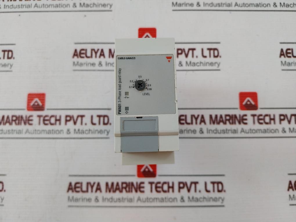 CARLO GAVAZZI PWA01CM485A 3-phase Load Guard Relay 8a 400vac/ 50hz
