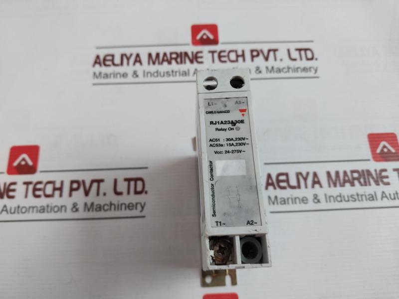 Carlo Gavazzi Semiconductor Contactor Rj1A23A30E Solid State Relay 30A 230V