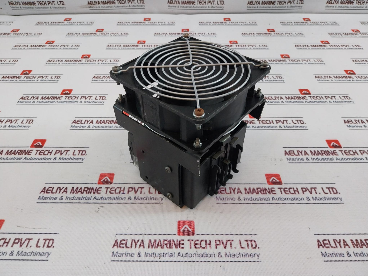 Carlo Gavazzi RM1A48D100 Solid State Relay and Cooling Fan Assembly
