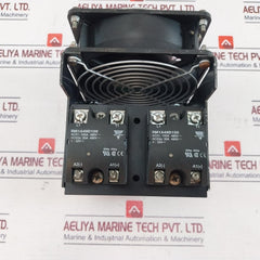 Carlo Gavazzi RM1A48D100 Solid State Relay and Cooling Fan Assembly