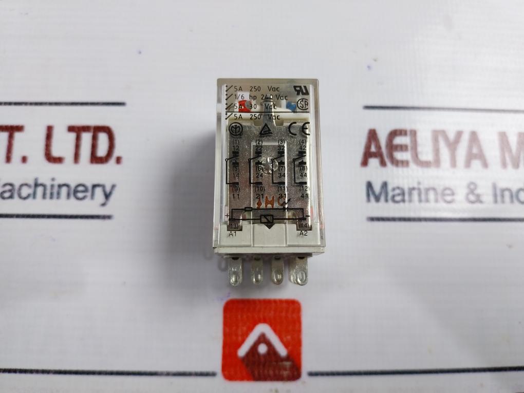 Carlo Gavazzi RMI A 4 5 Industrial Relay 24v Dc 5A