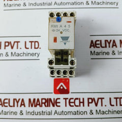 Carlo Gavazzi Rmi A 4 5 Midi Relay W/ Es 15/4n Socket 24vdc 2a/300vac 10a/300vac
