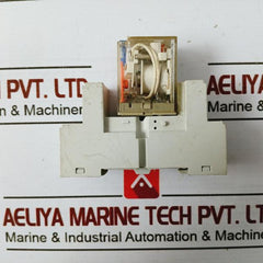 Carlo Gavazzi Rmi A 4 5 Midi Relay W/ Es 15/4n Socket 24vdc 2a/300vac 10a/300vac