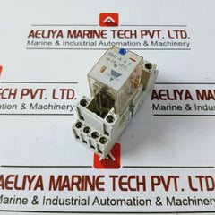 Carlo Gavazzi Rmi A 4 5 Midi Relay W/ Es 15/4n Socket 24vdc 2a/300vac 10a/300vac