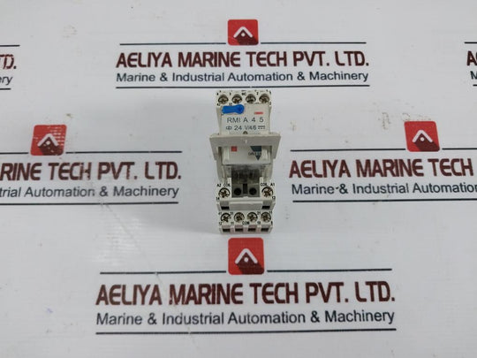 Carlo Gavazzi RMI A 4 5 Relay With Socket 24VDC