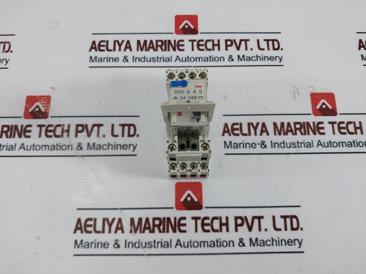 Carlo Gavazzi RMI A 4 5 Relay With Socket 24VDC
