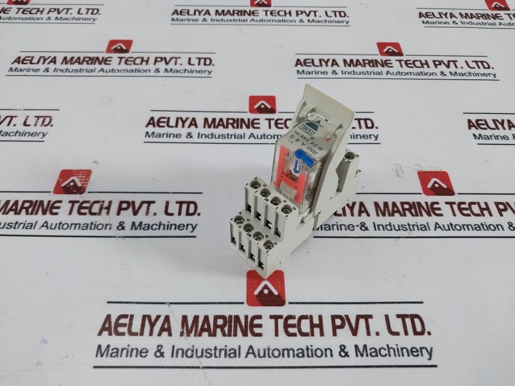 Carlo Gavazzi RMI A 4 5 Relay With Socket 24VDC