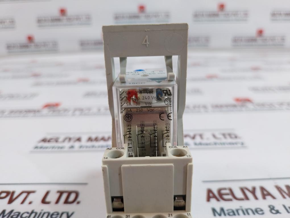 Carlo Gavazzi Rmi A 4 5 Relay With Base 10A 300Vac